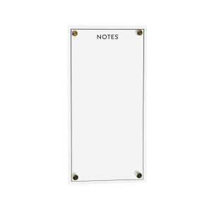 Notes Board 6.5" x 13"H Acrylic