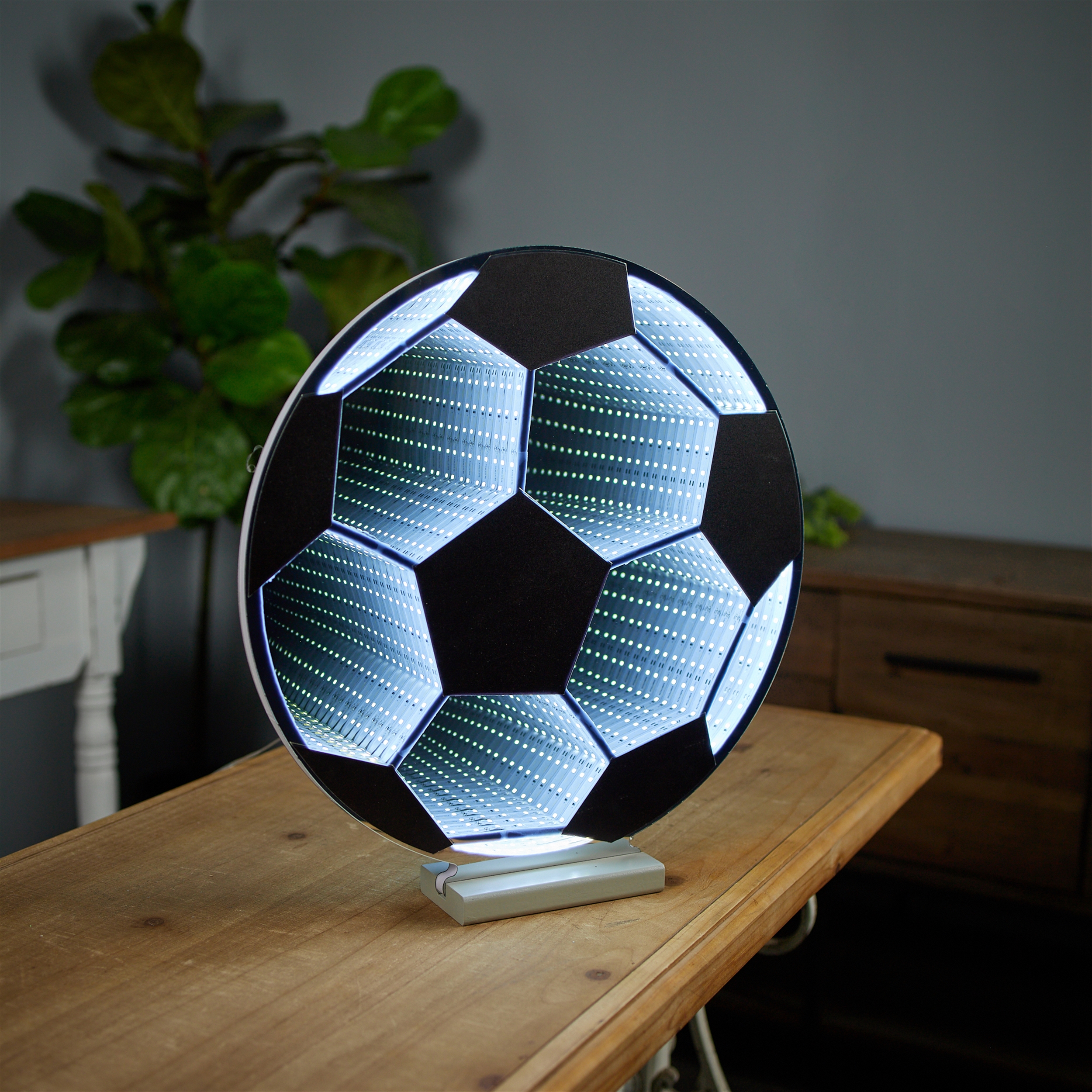 Soccer Ball Ekkolight 17"H Acrylic UL Plug - Image 2