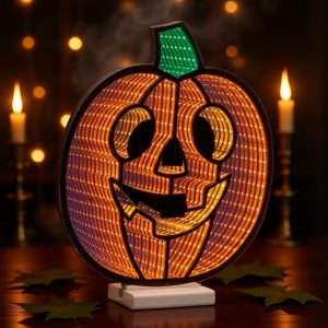 Jack-O-Lantern Ekkolight 14.5"H Acrylic UL Plug
