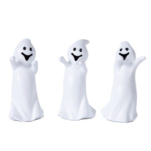 Spooky Ghost Figurine (Set of 3)