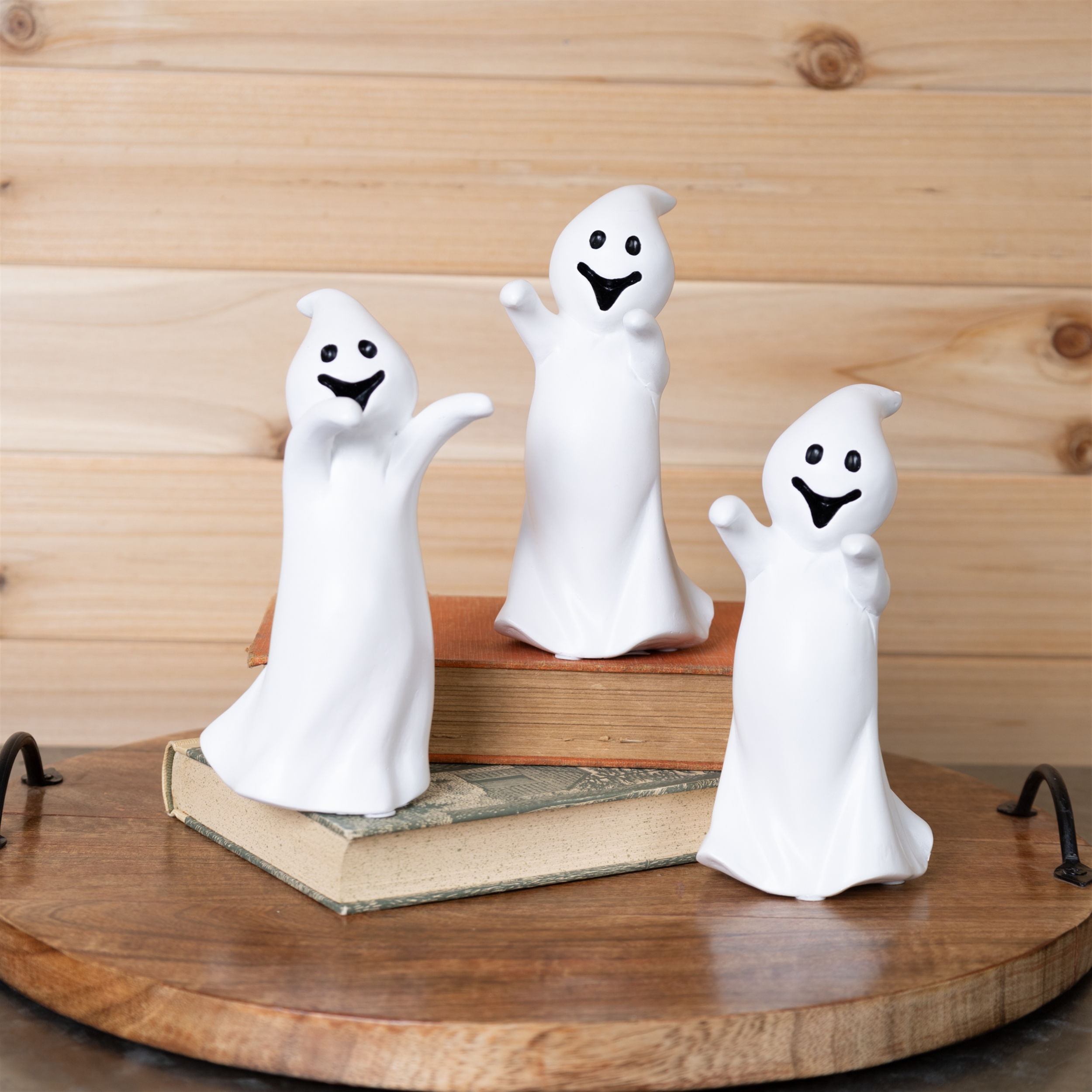 Spooky Ghost Figurine (Set of 3) - Image 2
