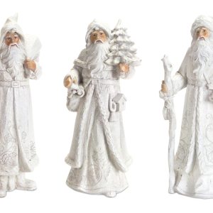 Winter Santas (Set of 3) 13"H Polyresin