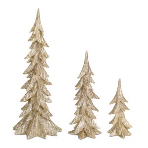 Trees (Set of 3) 12.5"H, 18"H, 25.5"H Resin
