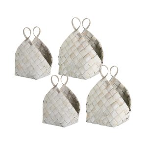 Basket (Set of 4) 14.5" x 18"H, 18.25" x 21"H Metasequoia
