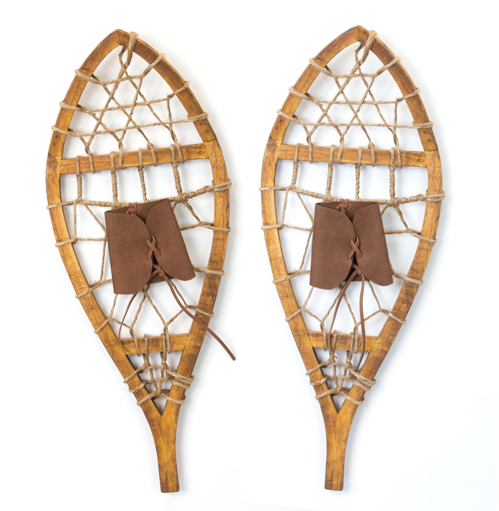Snow Shoes (Set of 4) 22"H Wood - Image 3