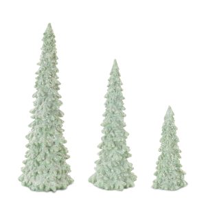 Tree (Set of 6) 5.75"H, 9"H, 11.5"H Resin