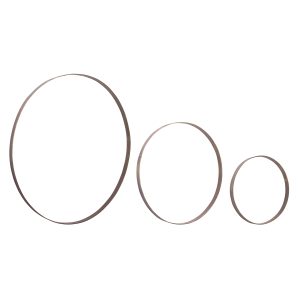 Rings (Set of 3) 12"D, 17.75"D, 26"D Iron