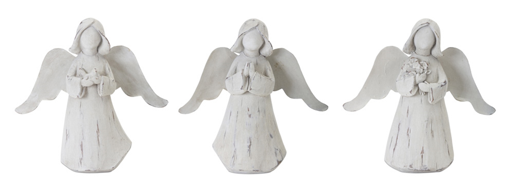 Angel (Set of 6) 6.25"H Resin - Image 2