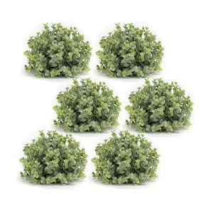 Boxwood Half Orb (Set of 6) 7"D Plastic