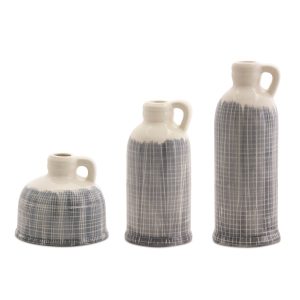 Jugs (Set of 3) 5"H, 8.5"H, 10.25"H Terra Cotta
