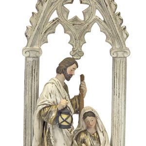 Holy Family w/Arch 23.25"H Resin