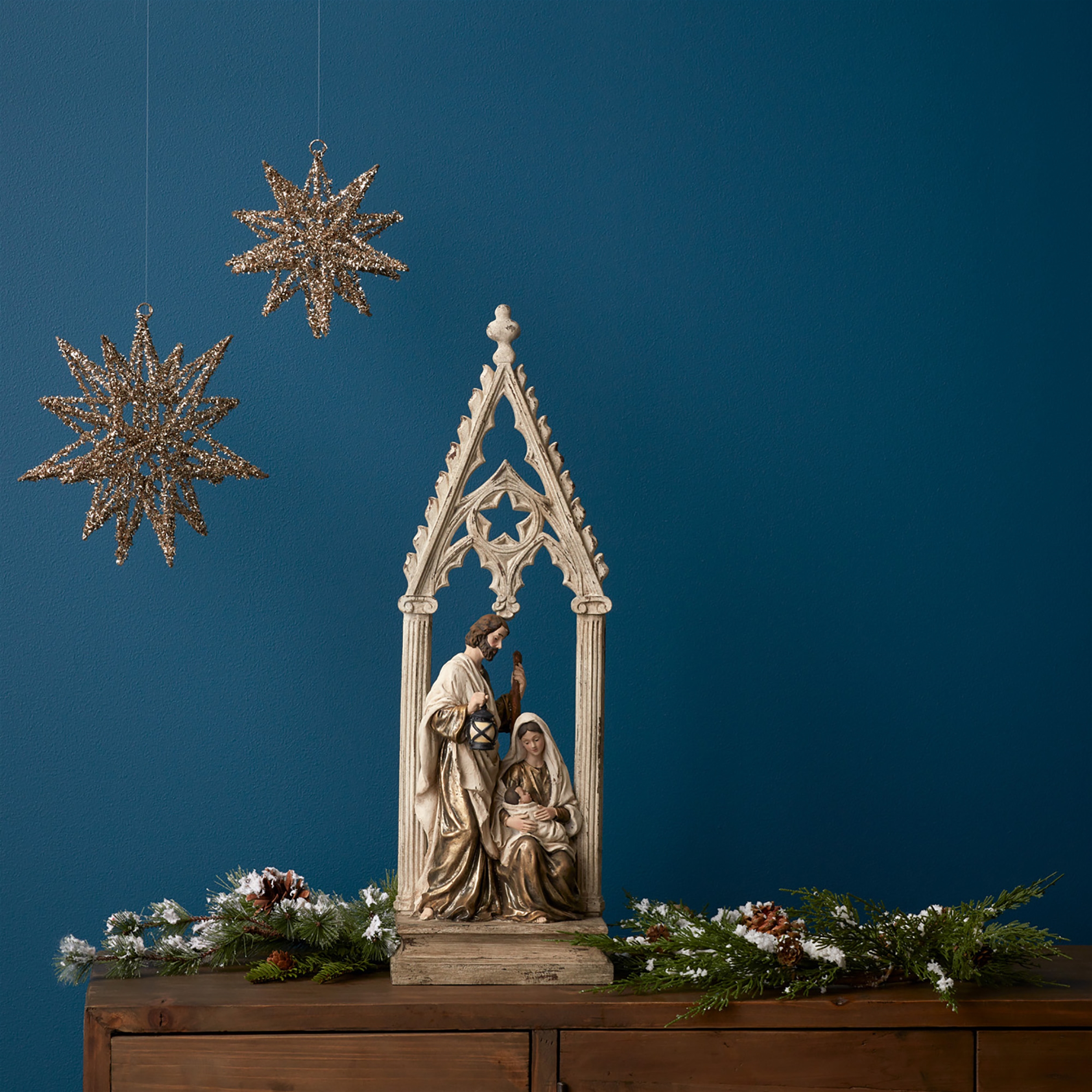 Holy Family w/Arch 23.25"H Resin - Image 2