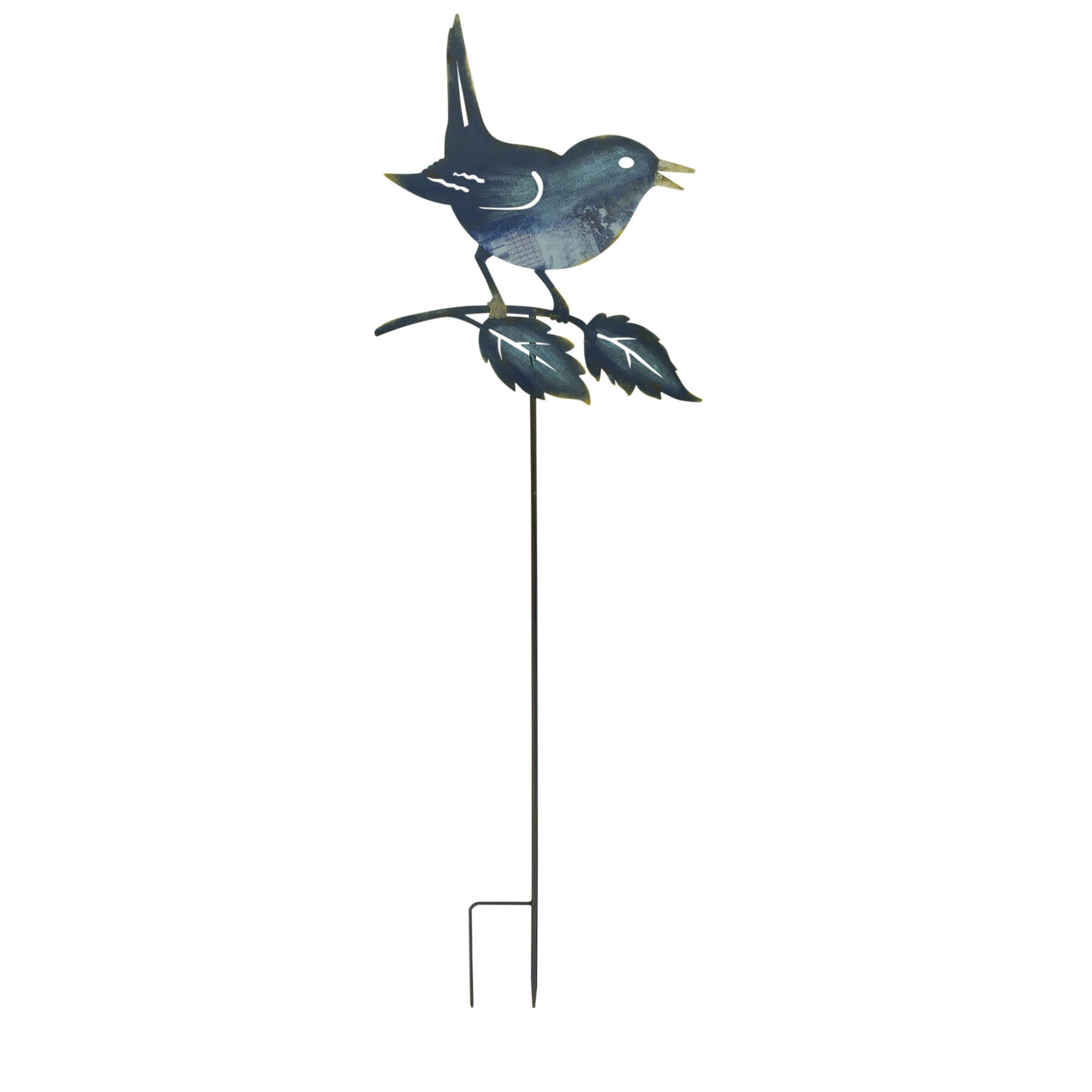 Bird Garden Stake (Set of 2) 45"H, 50"H Iron - Image 2