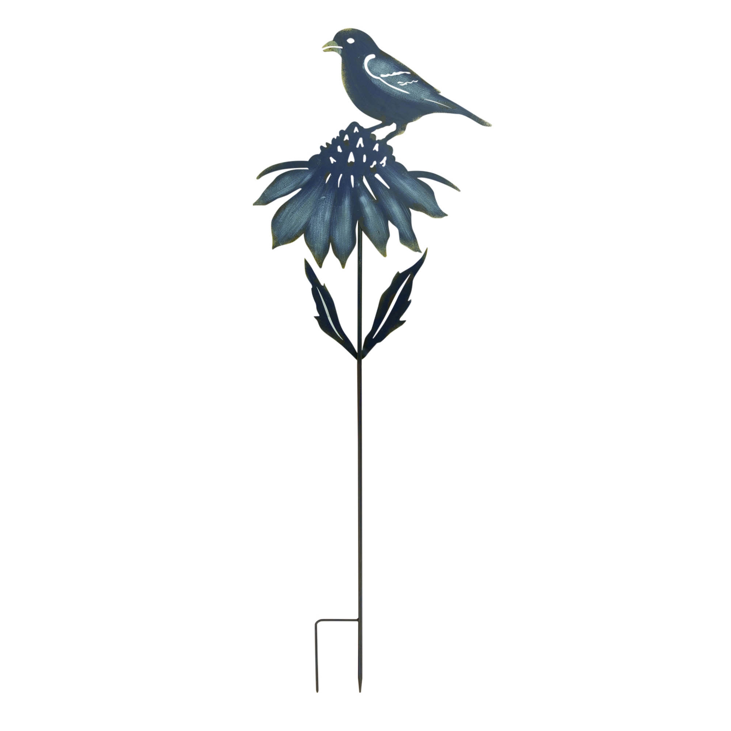 Bird Garden Stake (Set of 2) 45"H, 50"H Iron - Image 3