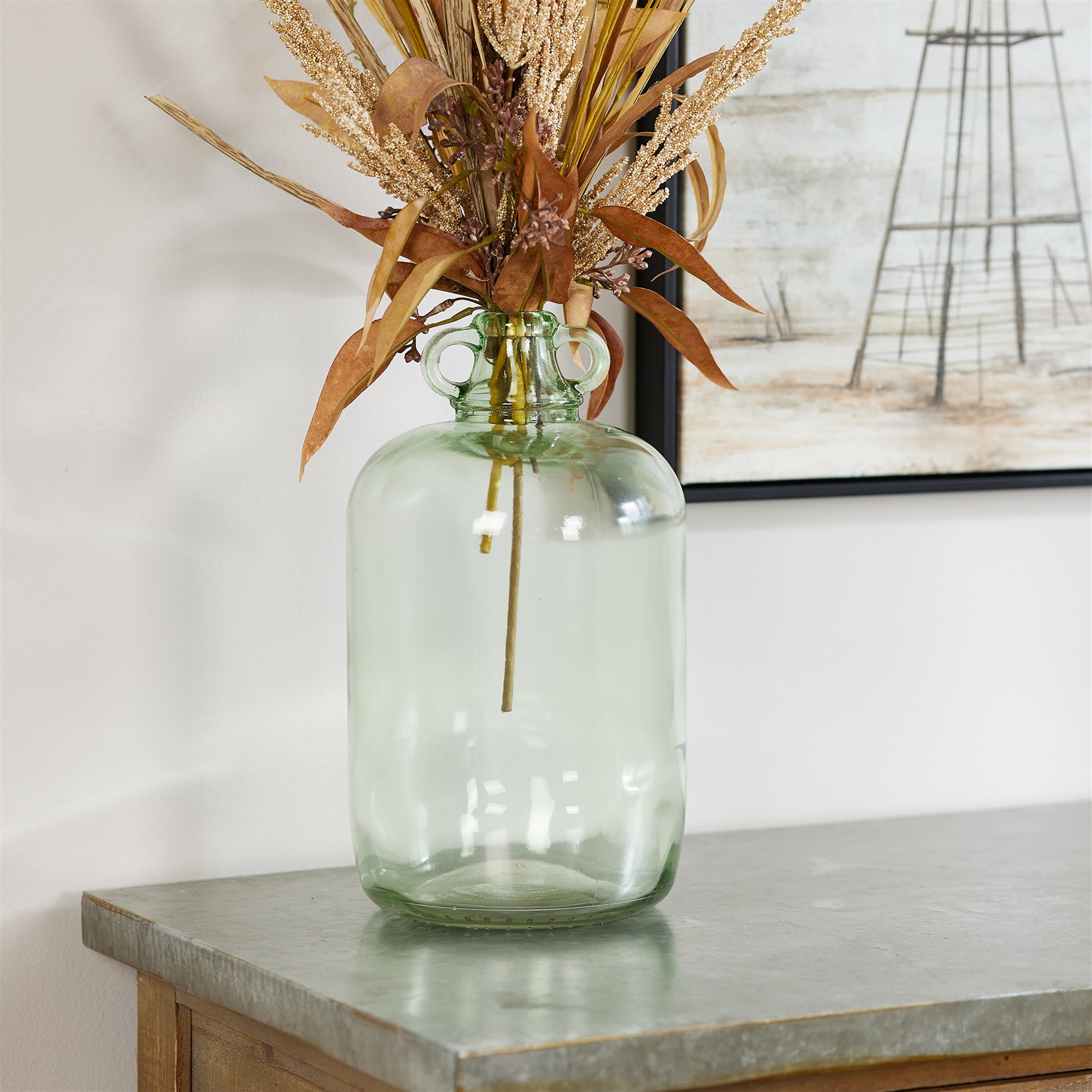 Jug (Set of 2) 12.25"H Glass - Image 2