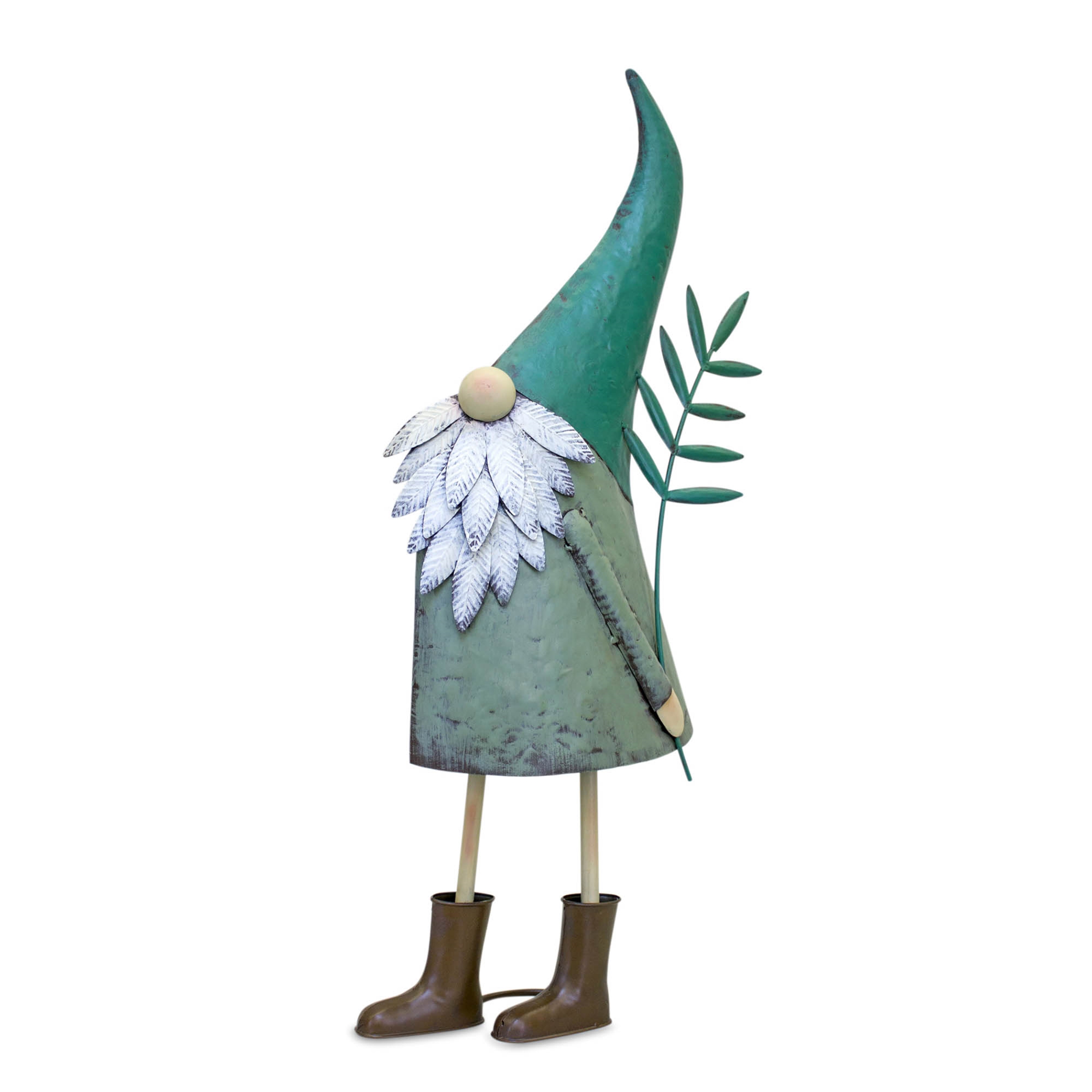 Gnome (Set of 2) 27.25"H, 27.5"H Iron - Image 4