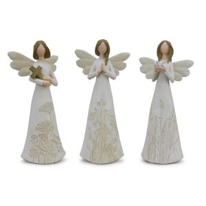 Angel (Set of 3) 8.75"H Resin