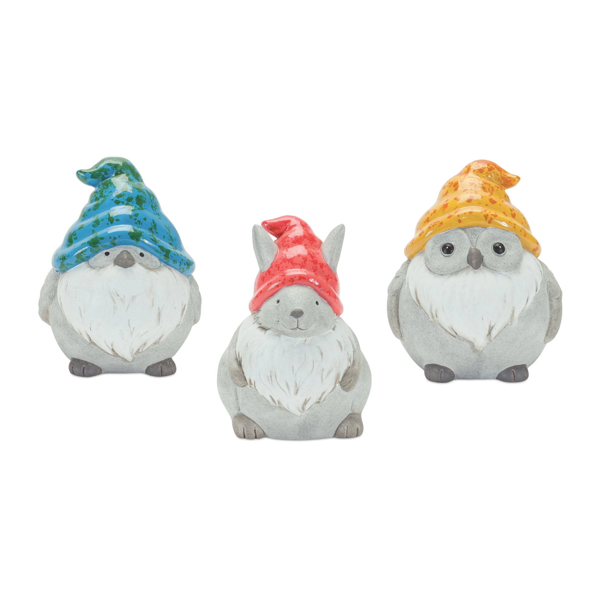 Animal Gnome (Set of 6) 5.5"H Terra Cotta - Image 2