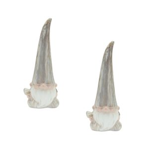 Gnome (Set of 2) 14.5"D Terra Cotta