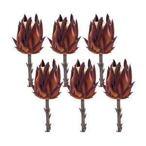 Protea Stem (Set of 6) 20"H Plastic