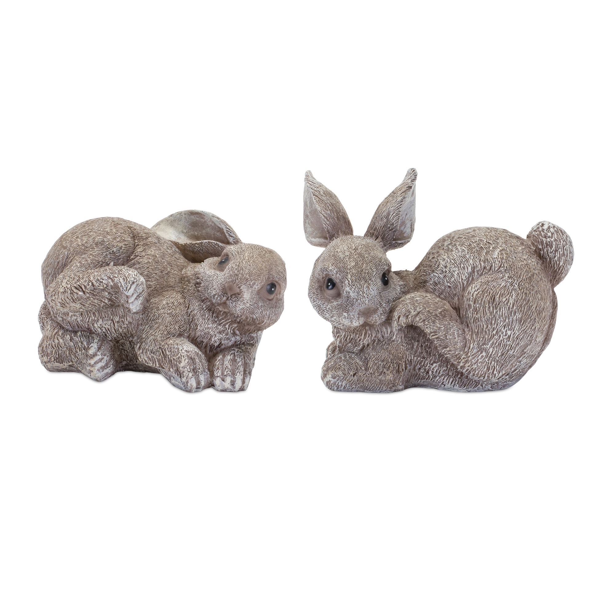 Bunny (Set of 4) 3"H, 4"H Resin - Image 2