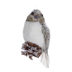 Bird (Set of 12) 5.75"H Foam/Sisal