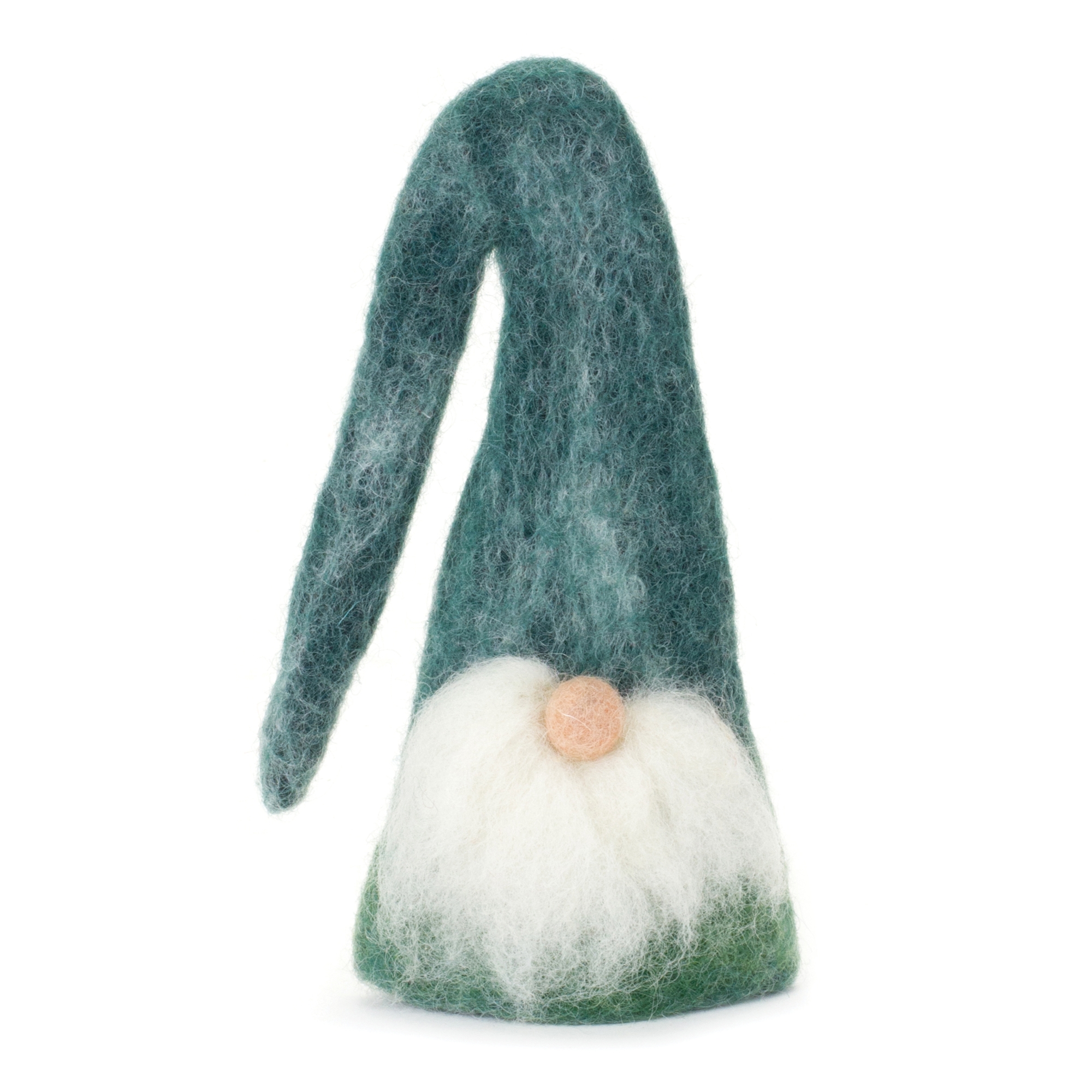 Gnome Ornament/Bottle Topper (Set of 6) 7"H Wool - Image 3
