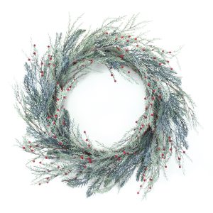 Pine Wreath 24"D Plastic