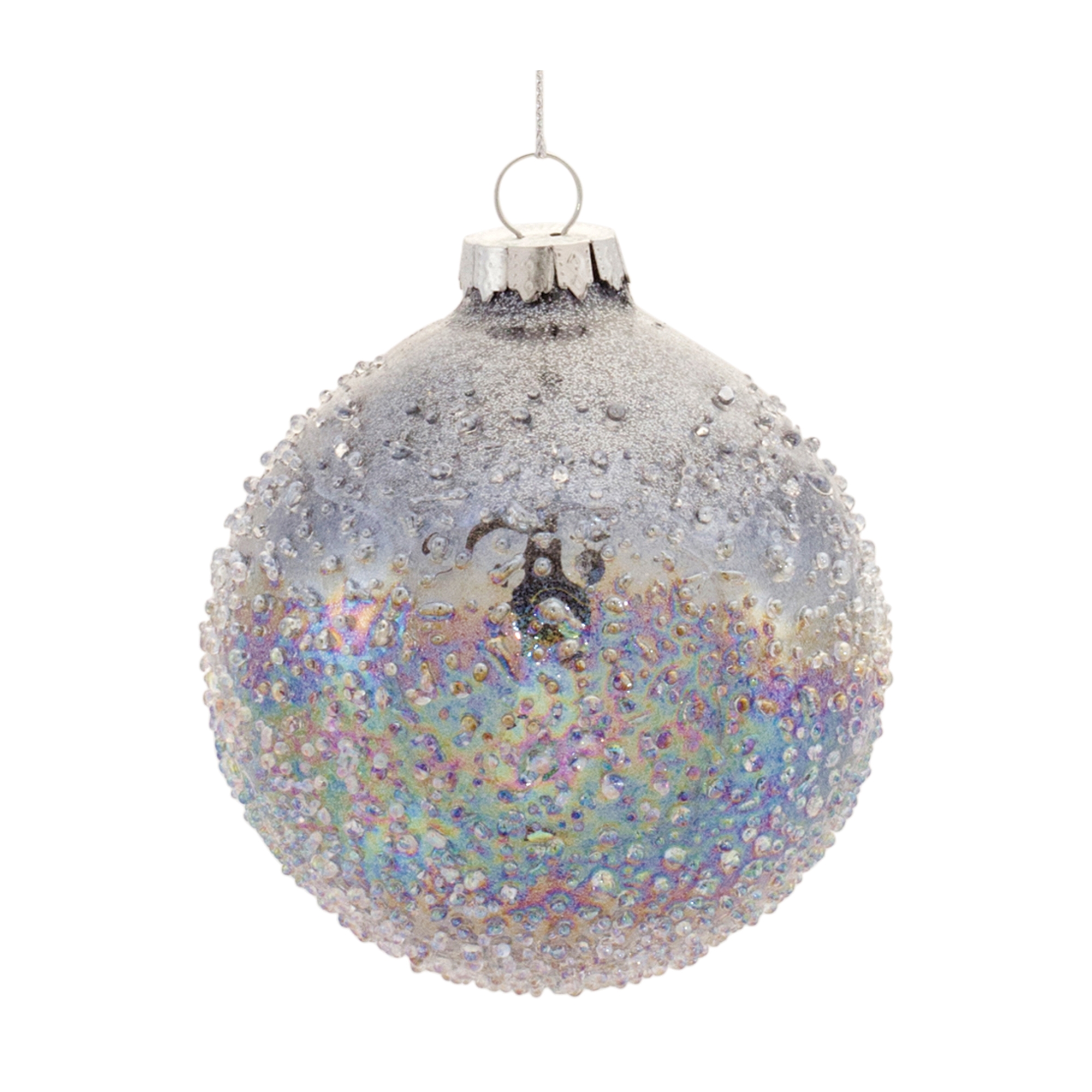 Ball Ornament (Set of 12) 3"D Glass - Image 4