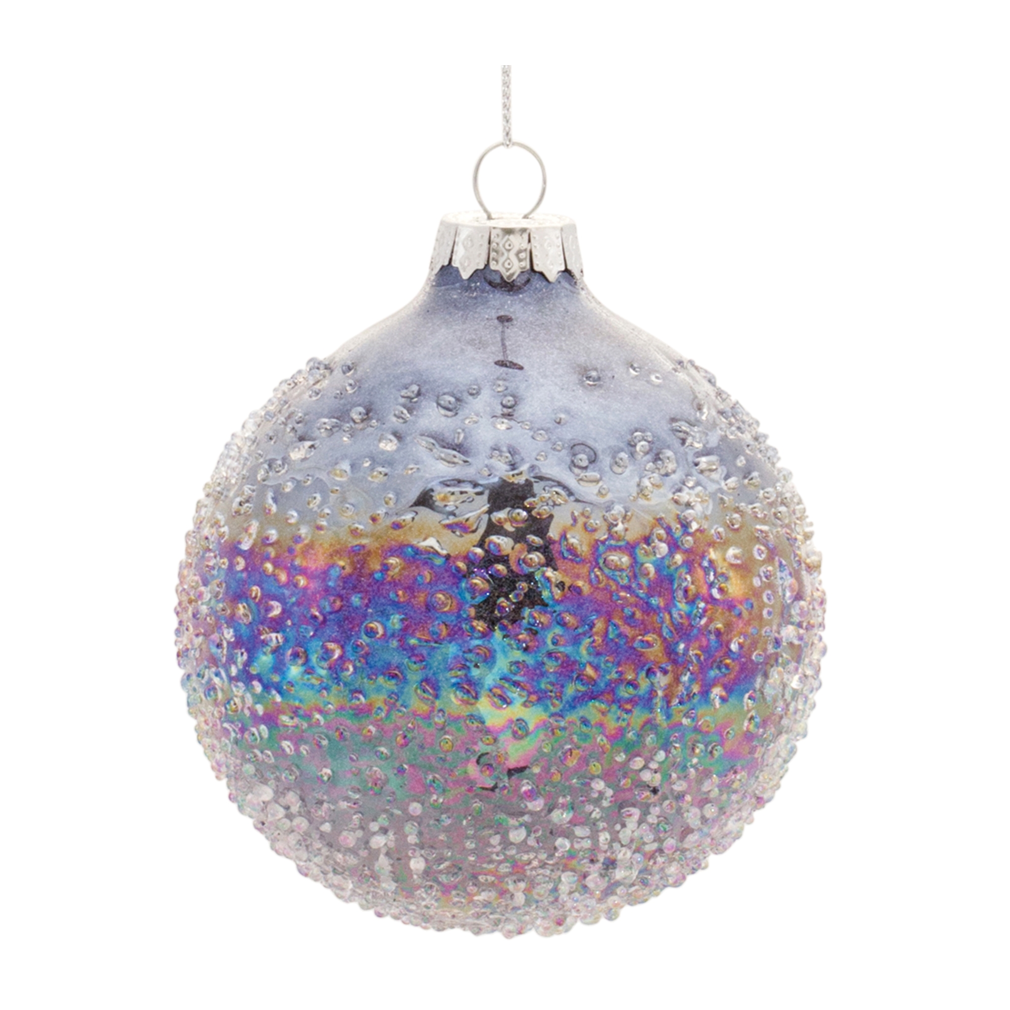 Ball Ornament (Set of 12) 3"D Glass - Image 5