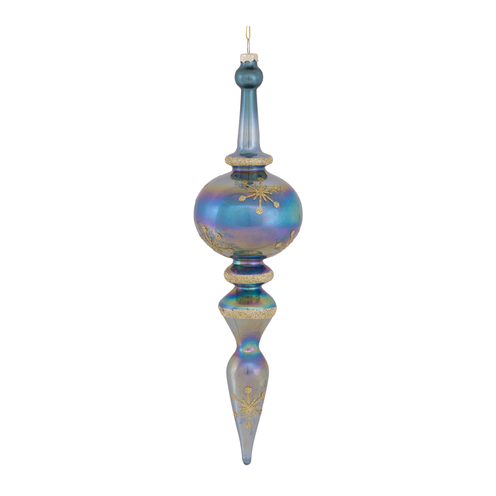 Drop Ornament (Set of 6) 12.25"H Glass - Image 3