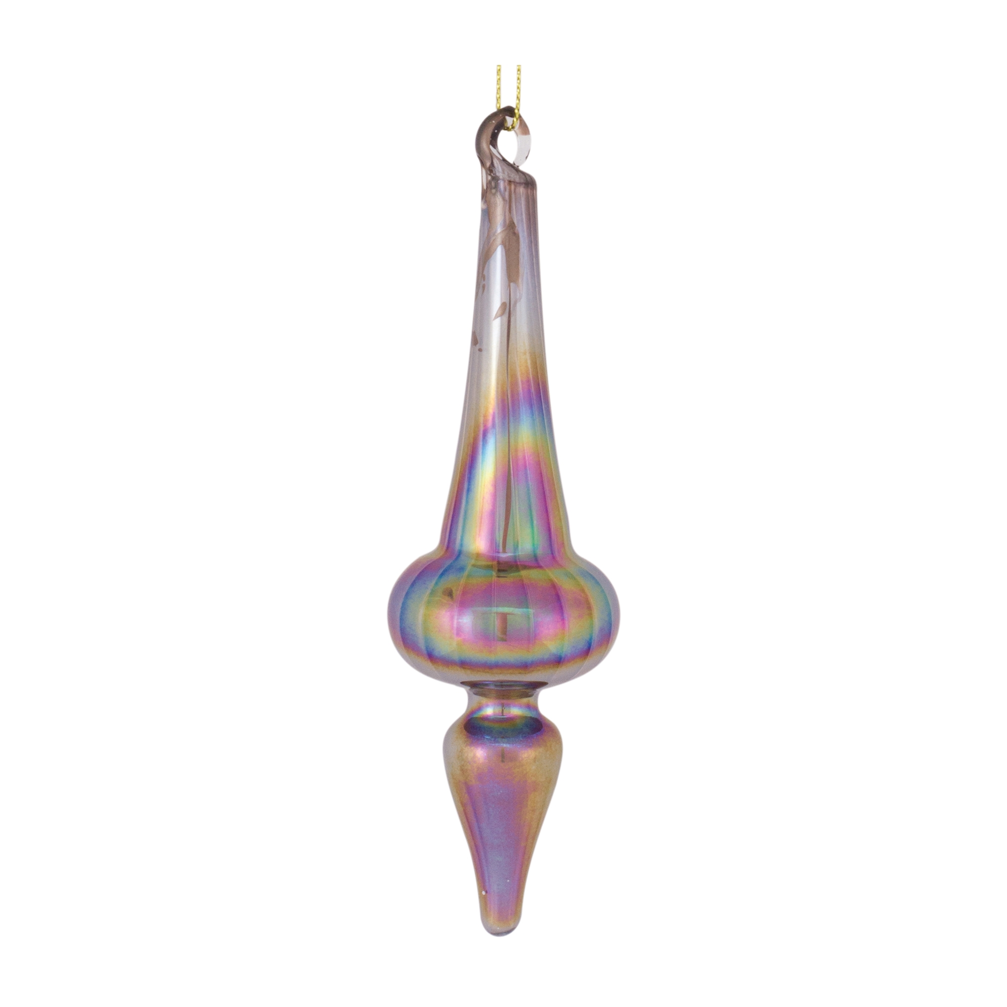 Drop Ornament (Set of 12) 6"H Glass - Image 3