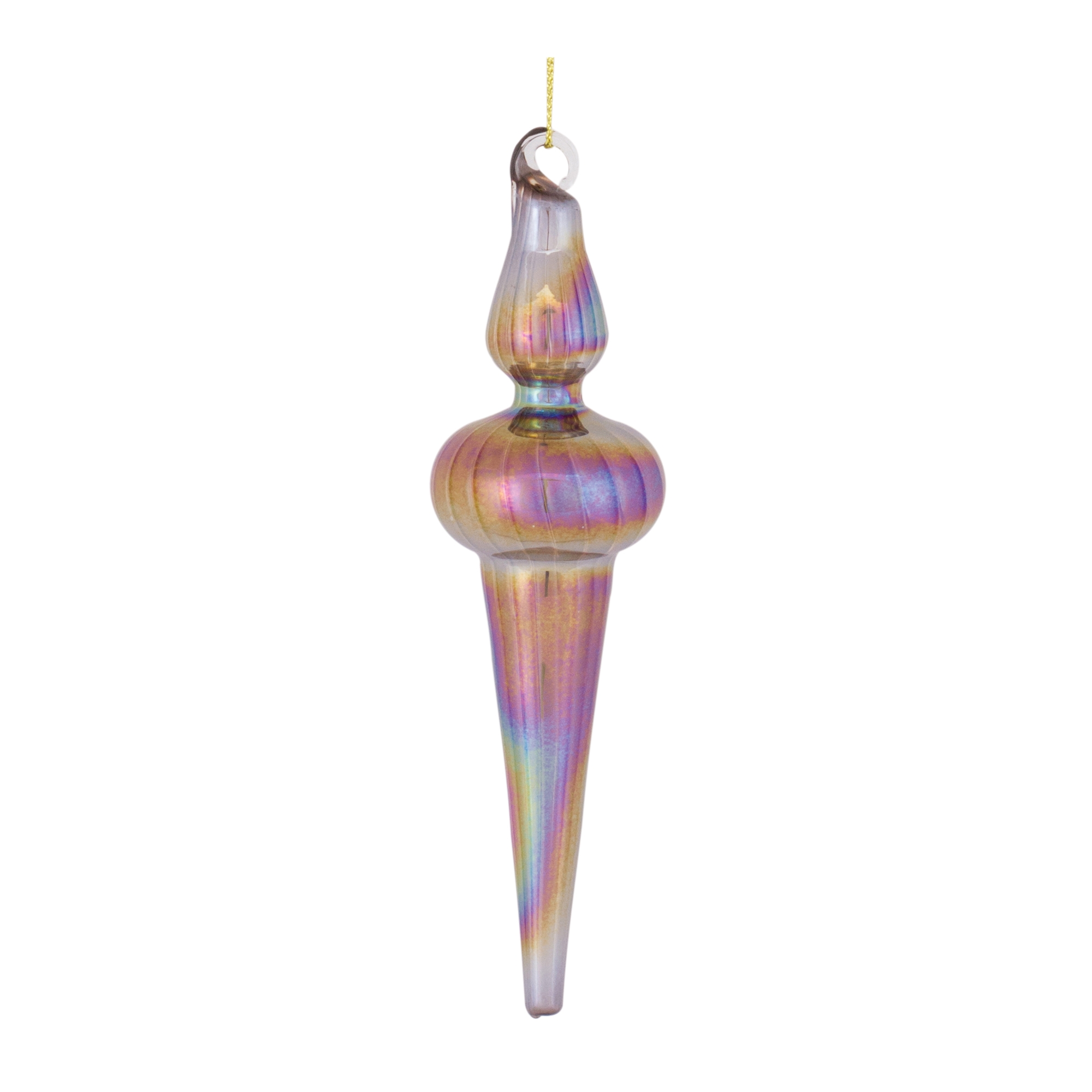 Drop Ornament (Set of 12) 6"H Glass - Image 4