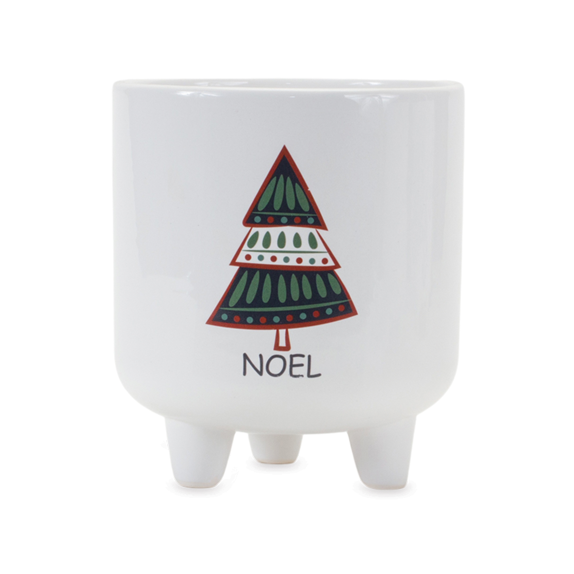 Pot (Set of 3) 5.5"D x 6.25"H Dolomite - Image 3