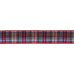 2.5" x 10 Yds. Ribbon (Set of 2) Wired Polyester