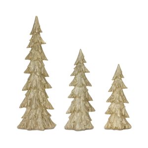 Tree (Set of 3) 15"H, 18"H, 25"H Resin