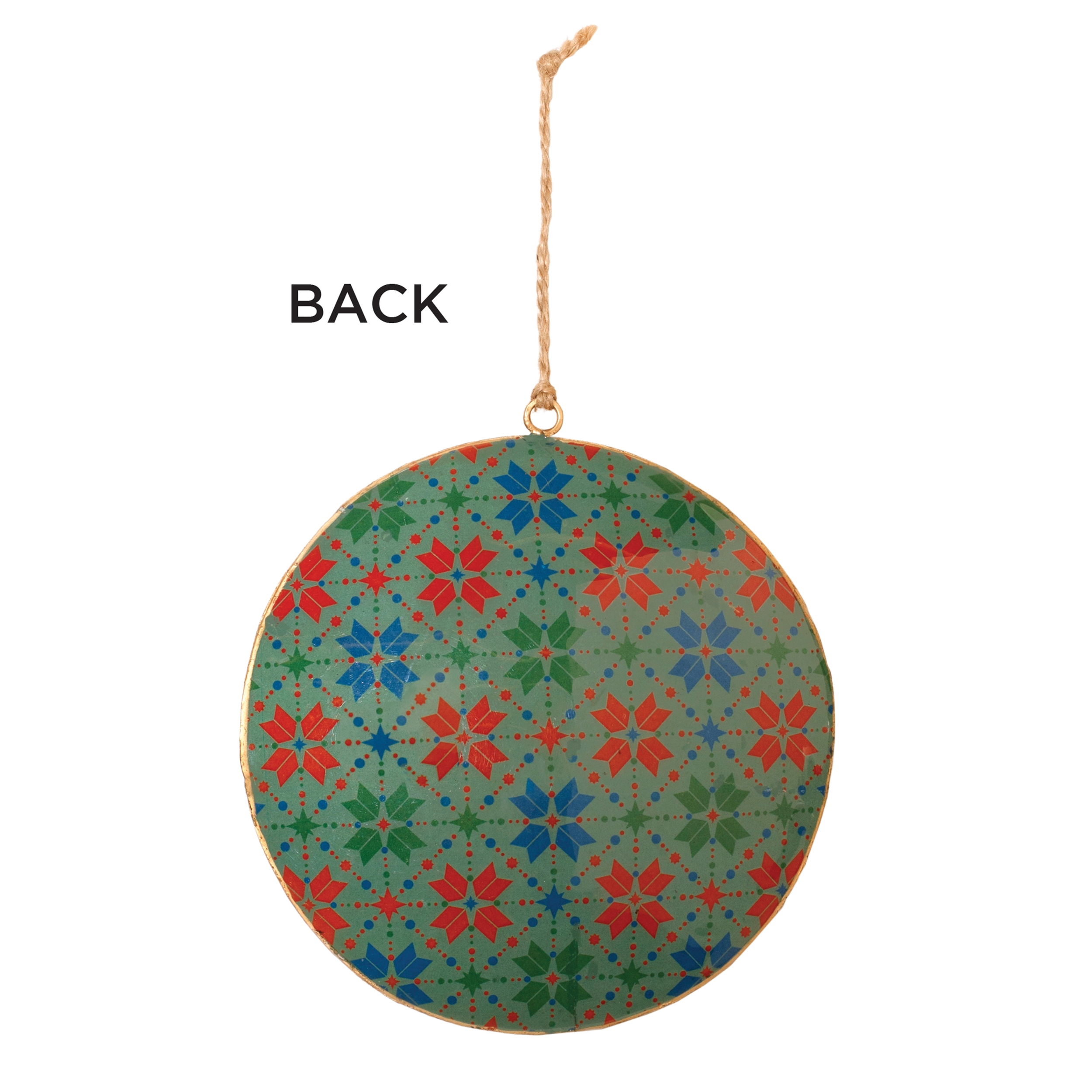 Ski and Snowboard Disc Ornament (Set of 6) 6"H Iron - Image 5