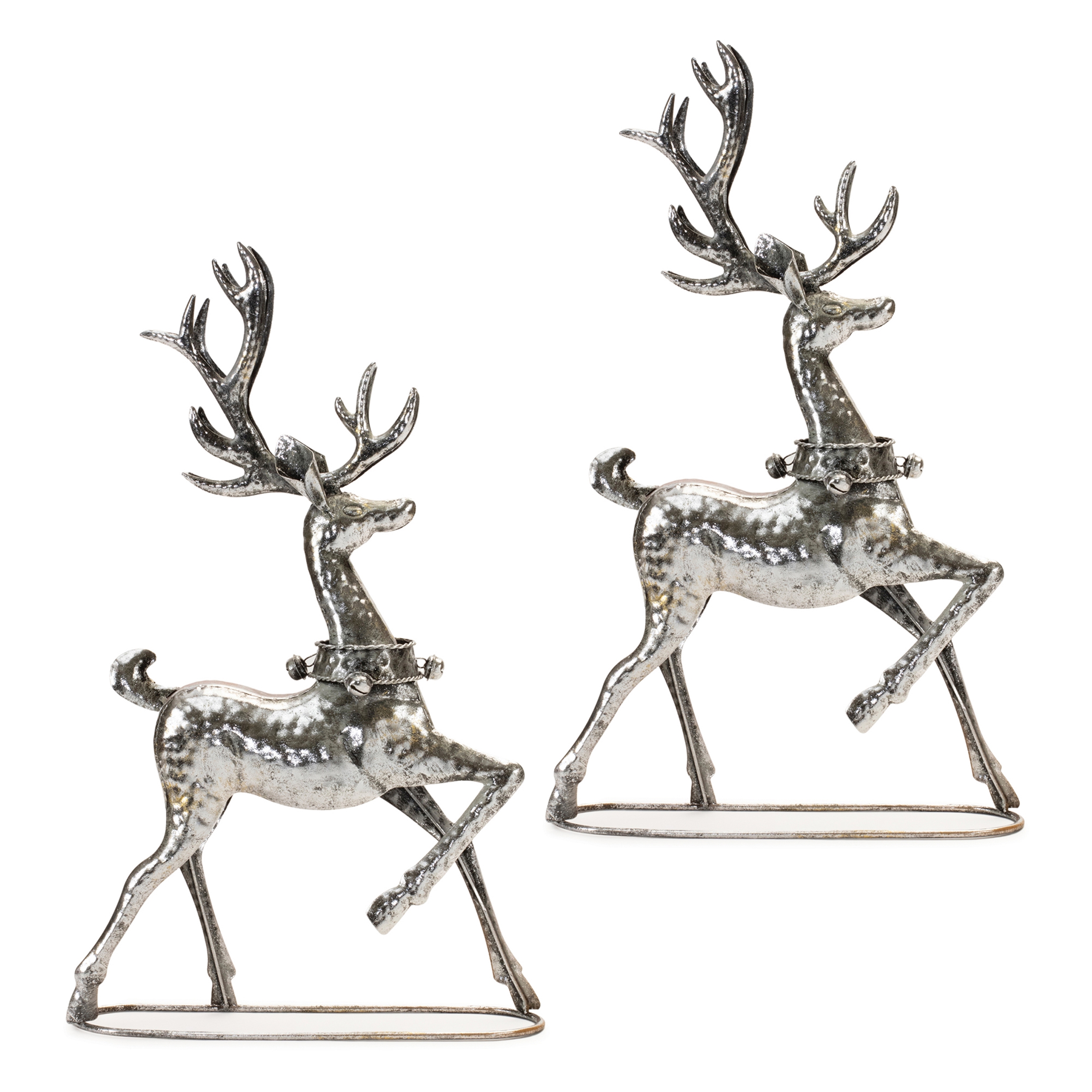 Reindeer (Set of 2) 13.5"L x 22"H Iron - Image 2