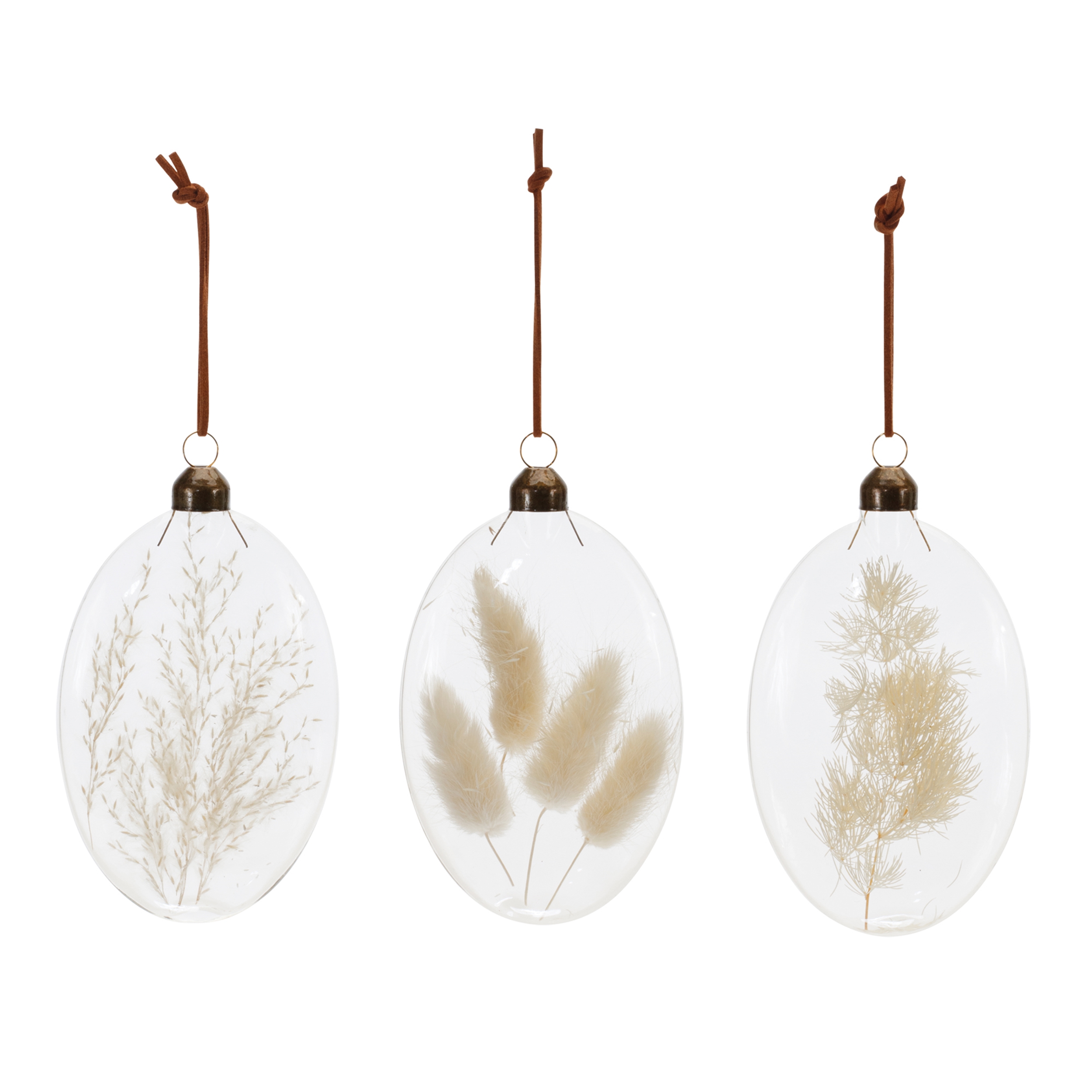Ornament (Set of 12) 5.5"H Glass - Image 2