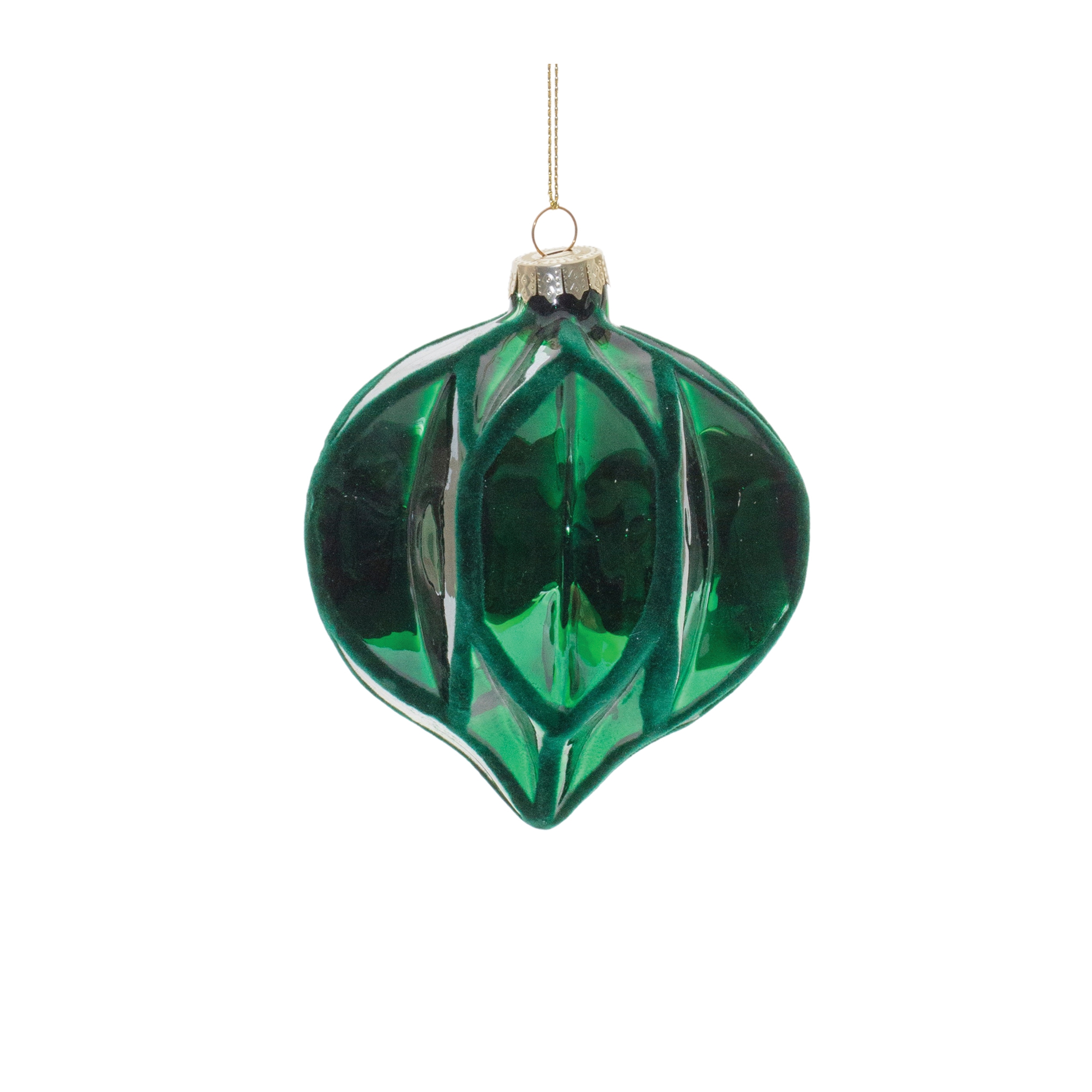 Ornament (Set of 6) 4"D, 4.5"H, 6"H Glass - Image 5