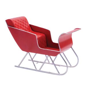 Sleigh (Set of 2) 12"L x 8"H Metal