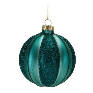 Ball Ornament (Set of 12) 3"D Glass