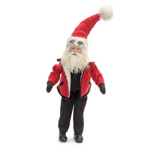 Santa 27.5"H Polyester/Resin