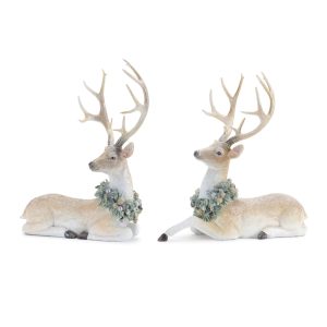 Deer (Set of 2) 11"H Resin
