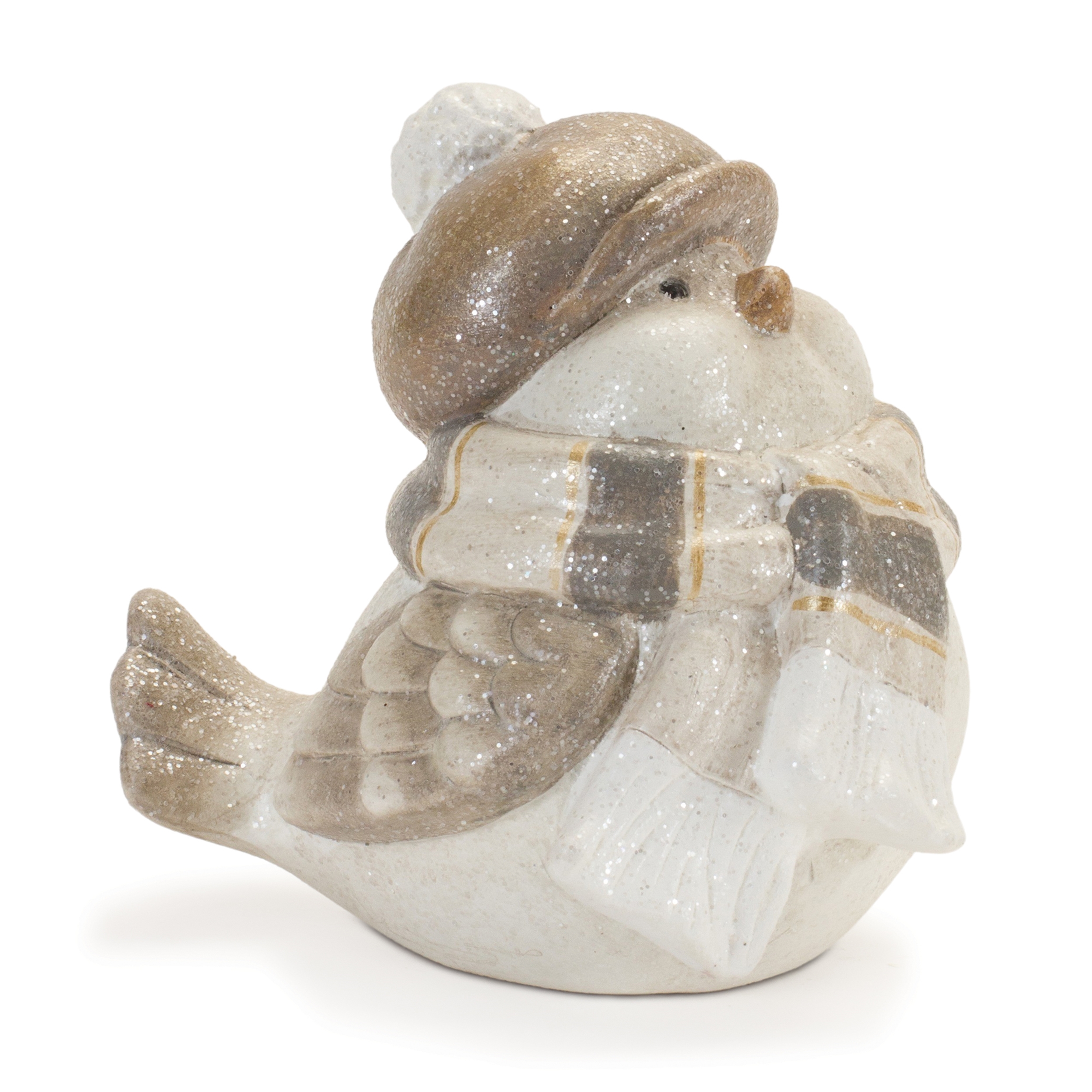 Winter Bird (Set of 4) 5"H Terra Cotta - Image 2