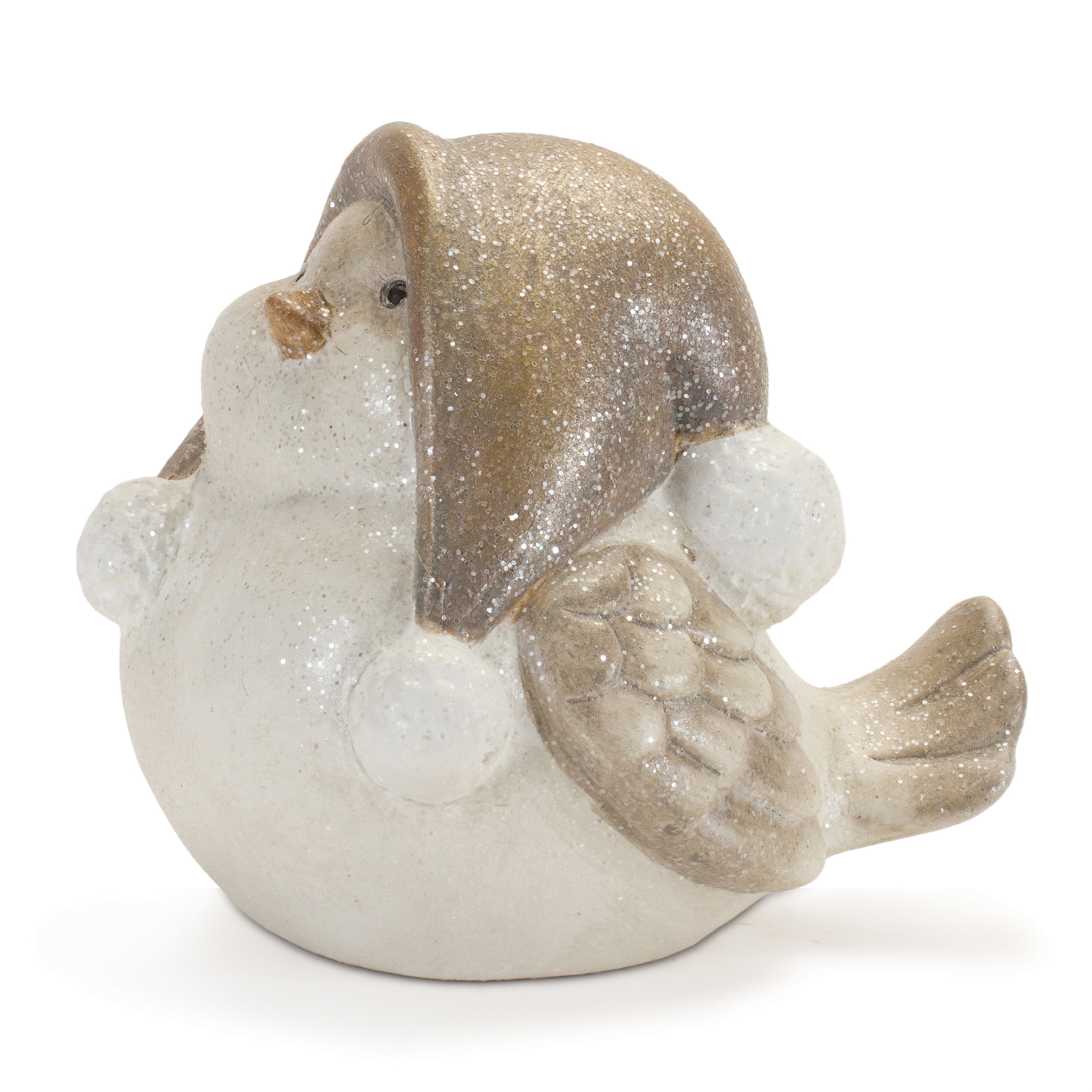 Winter Bird (Set of 4) 5"H Terra Cotta - Image 3