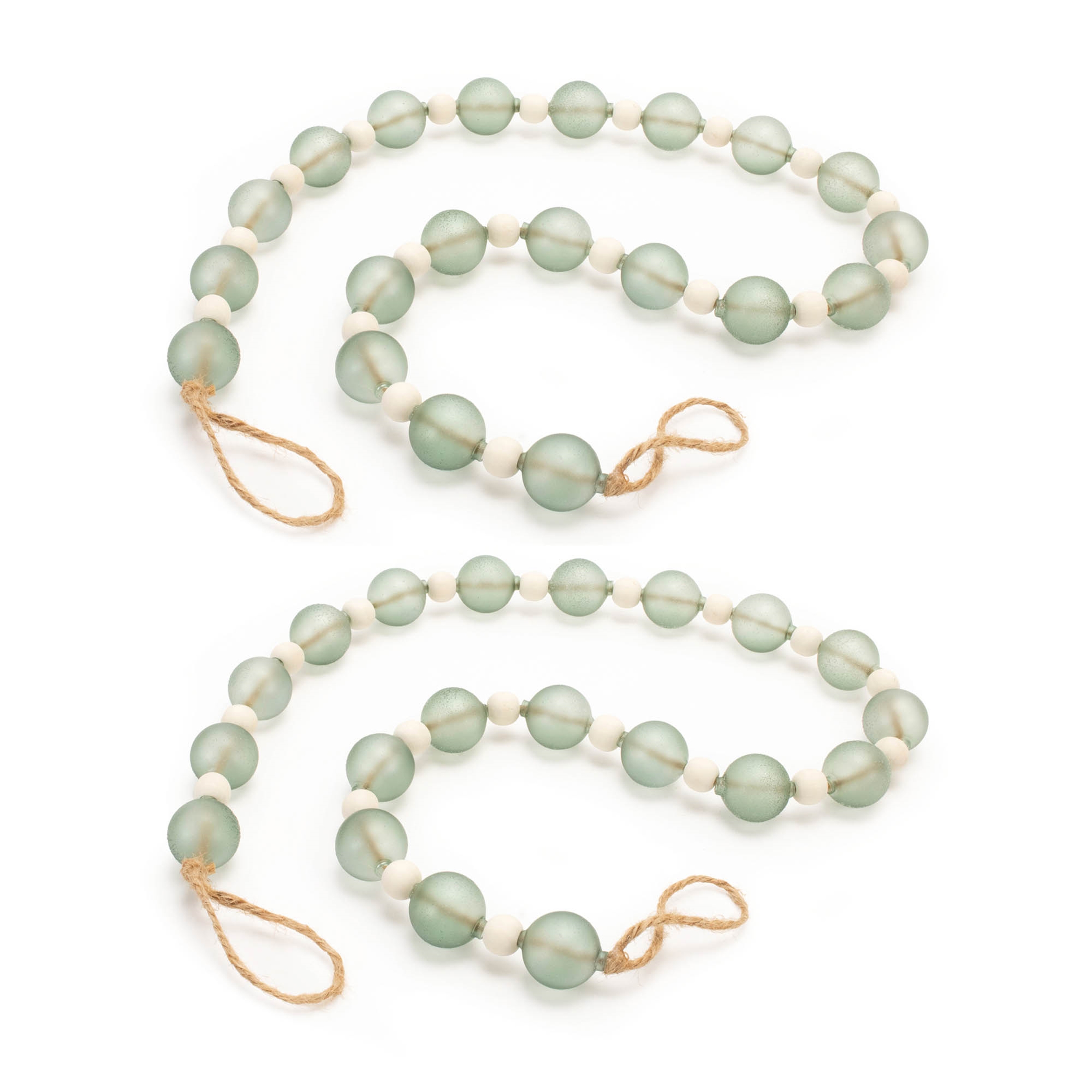 Bead Garland (Set of 2) 3.5'L Glass - Image 3