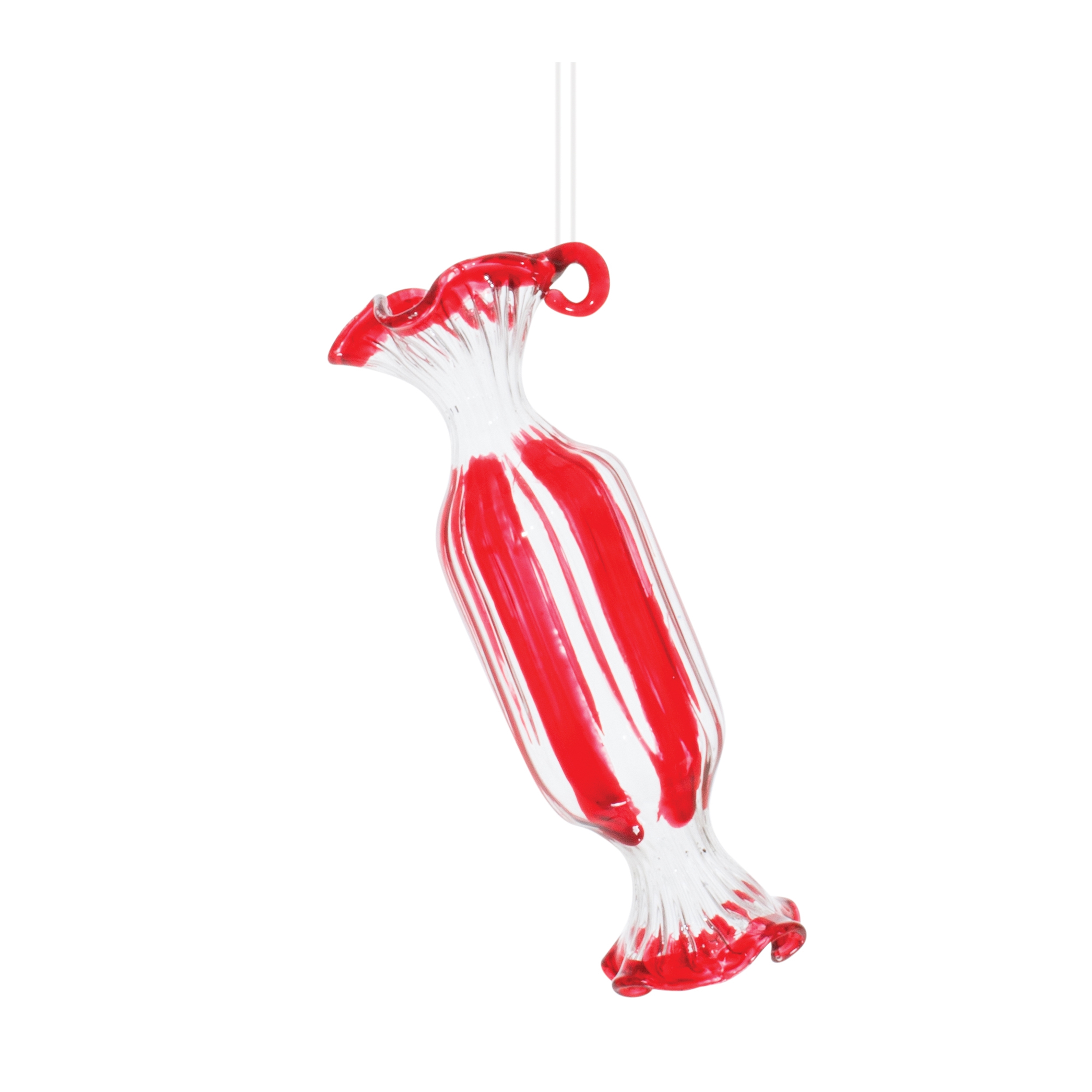 Candy Ornament (Set of 12) 3.5"H, 4"H Glass - Image 4