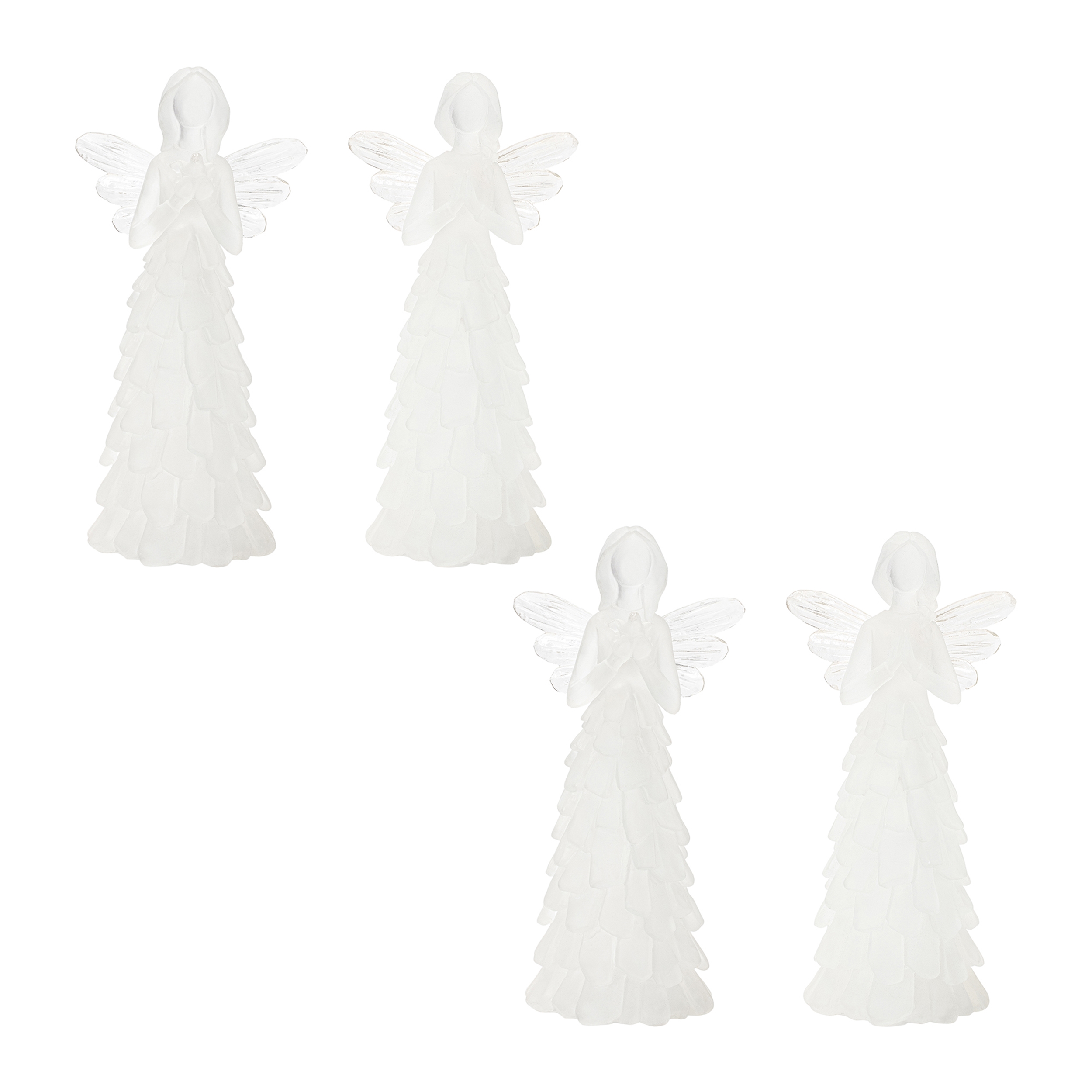 Angel (Set of 4) 6.5"H Resin - Image 4