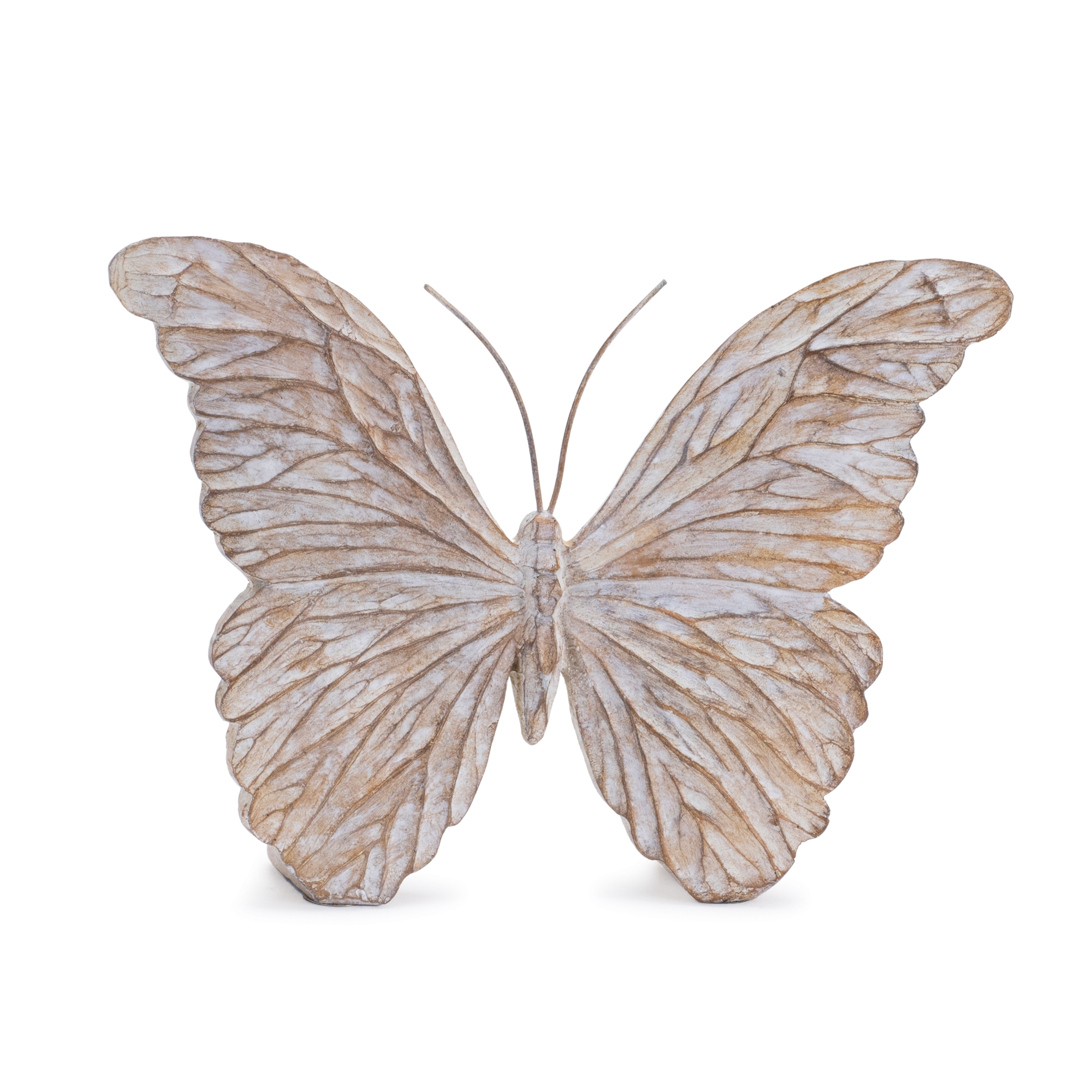 Butterfly (Set of 4) 5"H Resin/Metal - Image 3